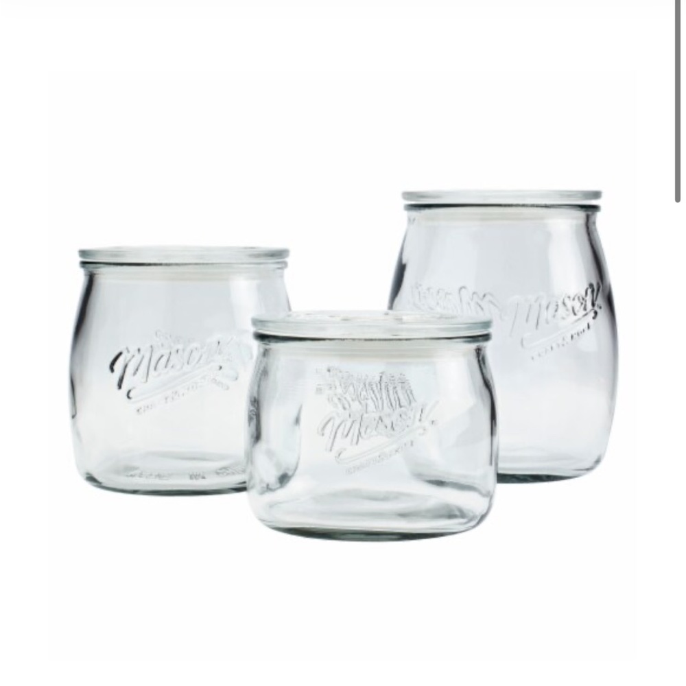 Tabletops Unlimited Belly Shape Mason Canister replacement, lid only